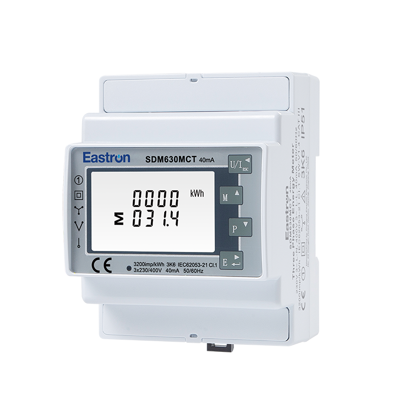 SDM630MCT 40mA NON MID energiemeter                                                             moet i.c.m. stroomtrafo's (niet inclusief) - 7 - SDM630MCT 40mA- NON MID  