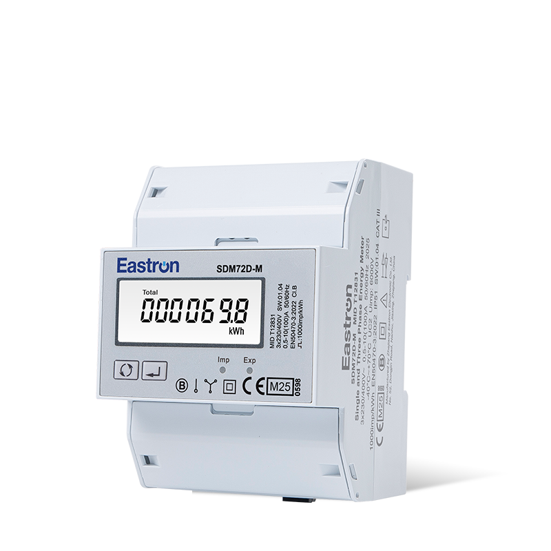SDM72D MODBUS 3 fase kWh meter 100A LCD MID gekeurd - Sdm72dm 2 - SDM72DMODBUSMID