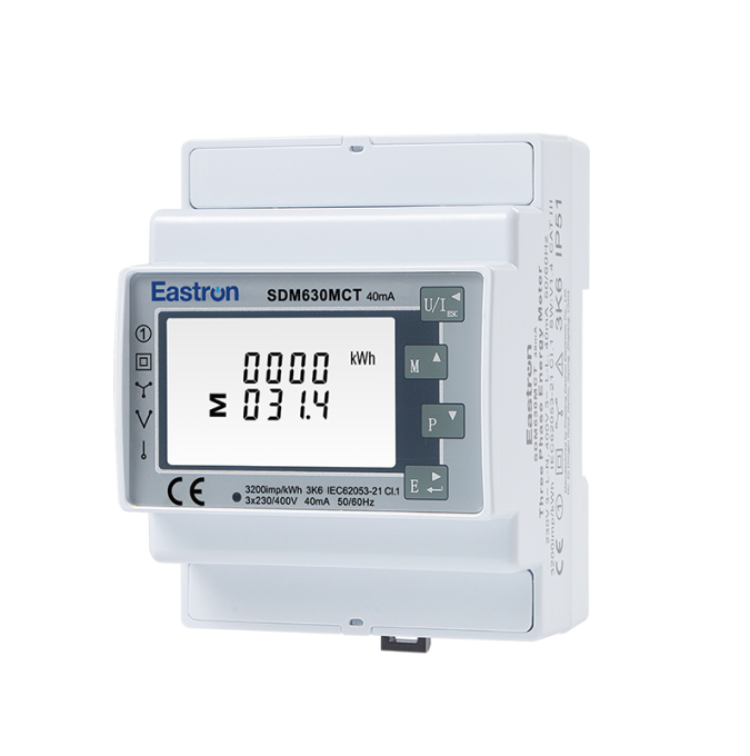 SDM630MCT 40mA NON MID energiemeter                                                             moet i.c.m. stroomtrafo's (niet inclusief) - 7 - SDM630MCT 40mA- NON MID  